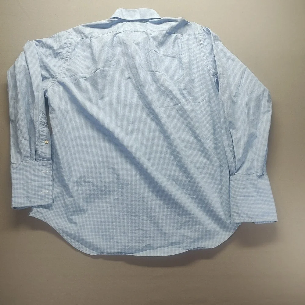 Polo by‎ Ralph Lauren Men's Blue Dress Shirt Size 16 1/2-35